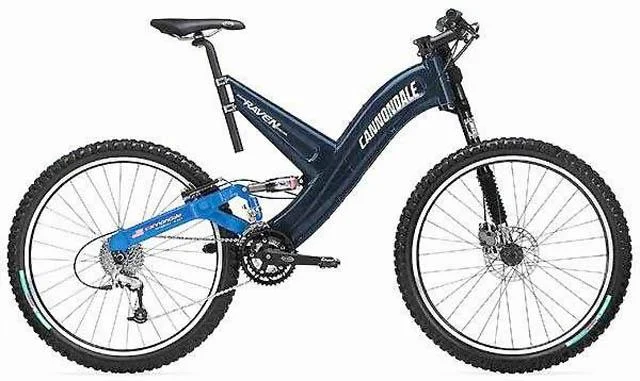 2000 Cannondale Super V Raven 700SX
