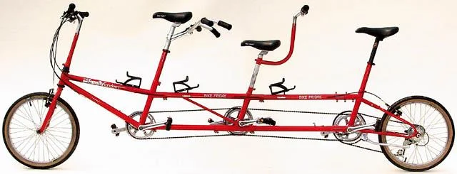 2001 Bike Friday Family Tandem Triple