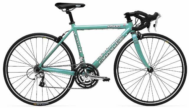 2002 Cannondale R500 Feminine Triple