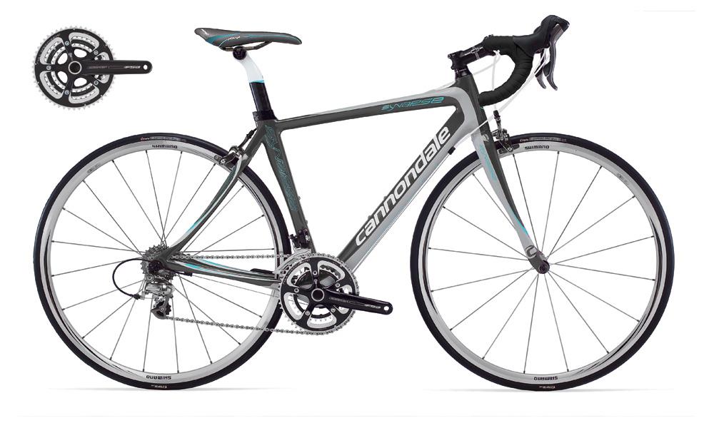 2010 Cannondale Synapse Carbon Féminine 5 triple