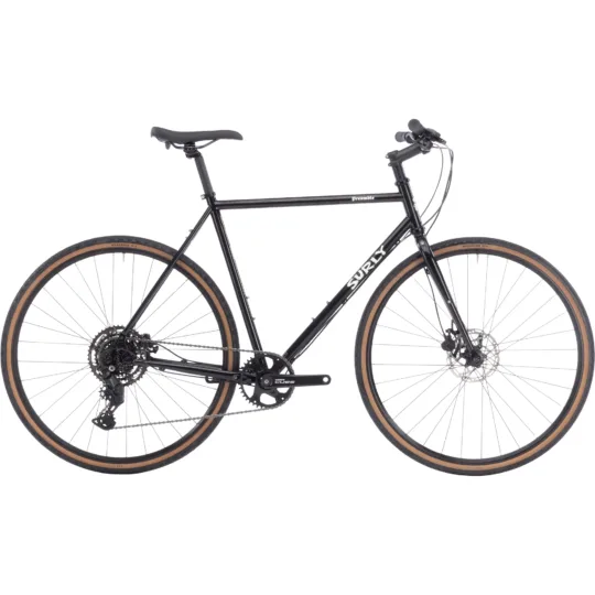 Surly Preamble Flat Bar - Hi-Viz Black