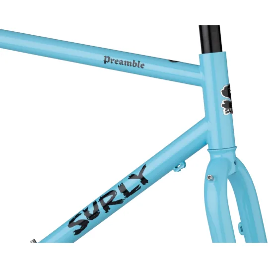 Surly Preamble Frameset - Skyrim Blue