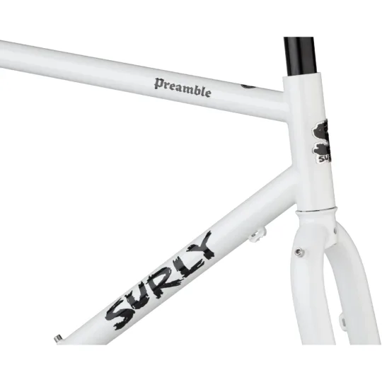 Surly Preamble Frameset - Thorfrost White