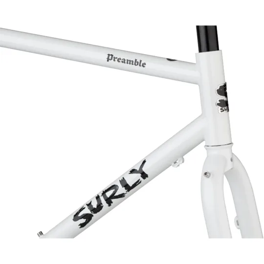Surly Preamble Frameset - Thorfrost White