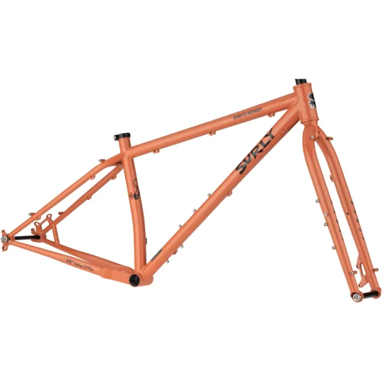 Surly Karate Monkey Frameset - Peach Salmon Sundae