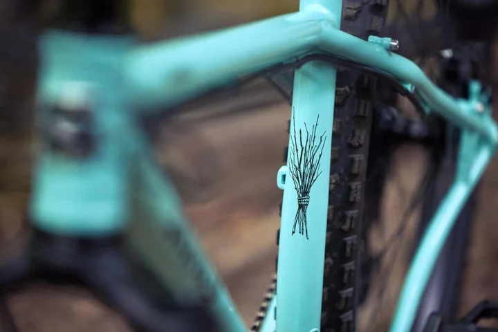Surly Krampus Front Suspension - Blue Oyster Coat